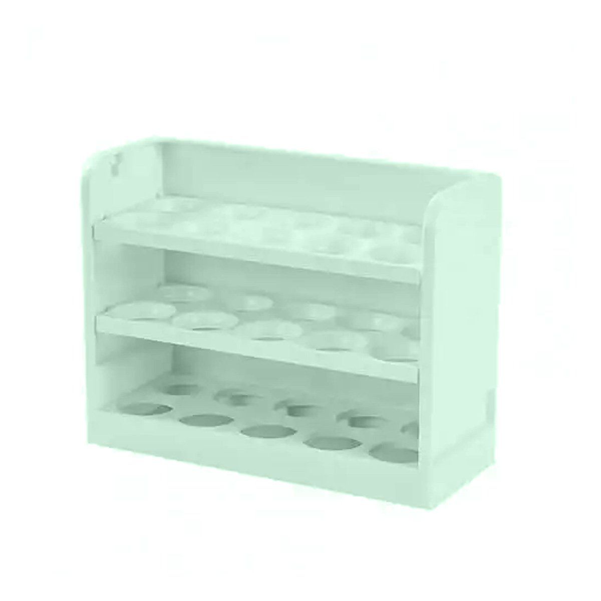GRETAIL - Organizador De Huevos 30 Unidades 3 Niveles Verde