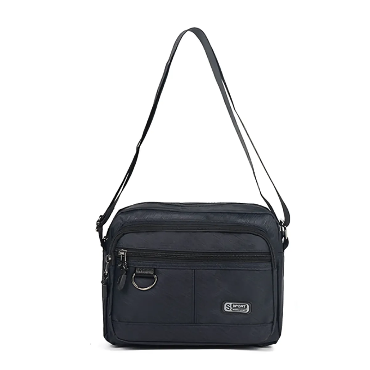 GENERICO - Morral Bandolera casual de nilón para hombre