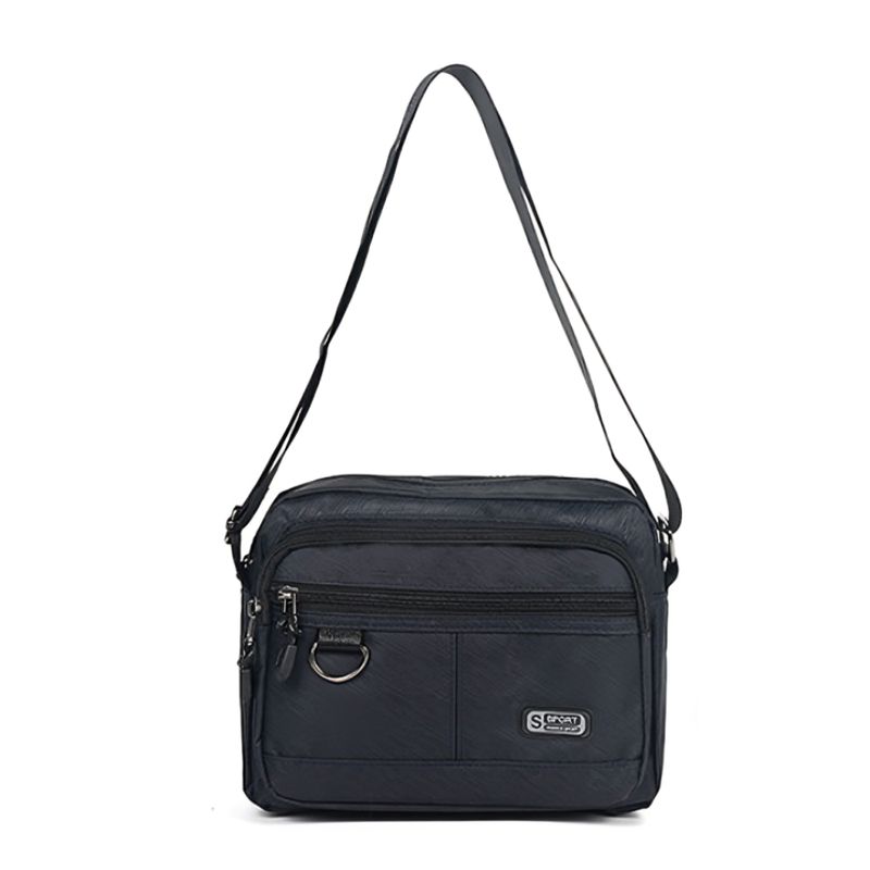 GENERICO - Morral Bandolera casual de nilón para hombre