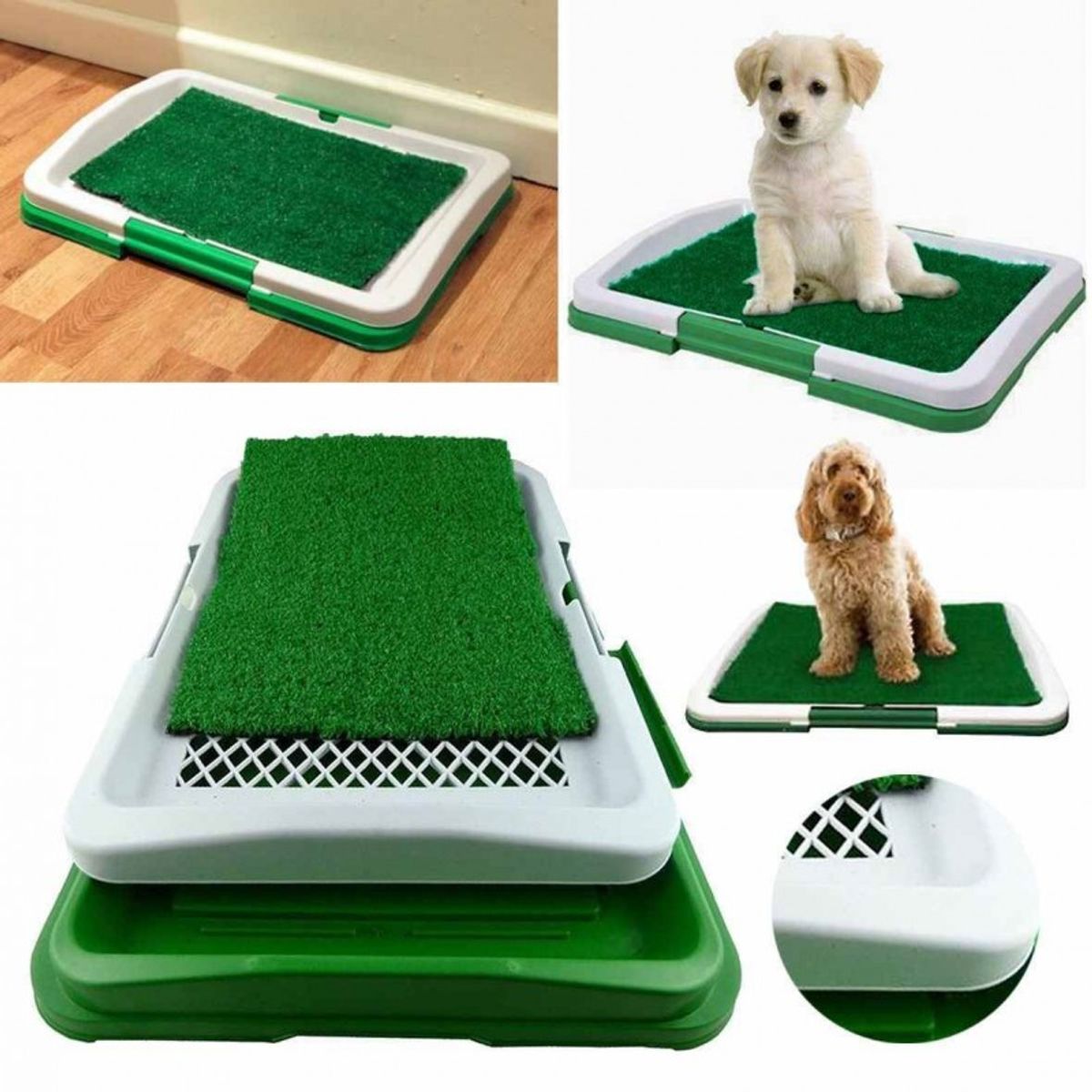 OEM - Baño Ecologico Y Portatil Para Perro Reutilizable Entrenador