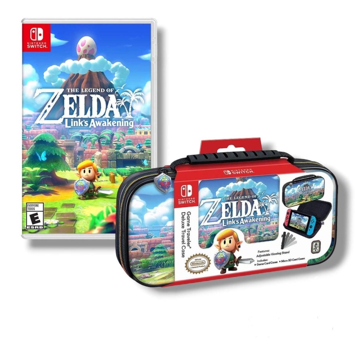 NINTENDO - JUEGO ZELDA LINKS AWAKENING  ESTUCHE ZELDA NINTENDO SWITCH