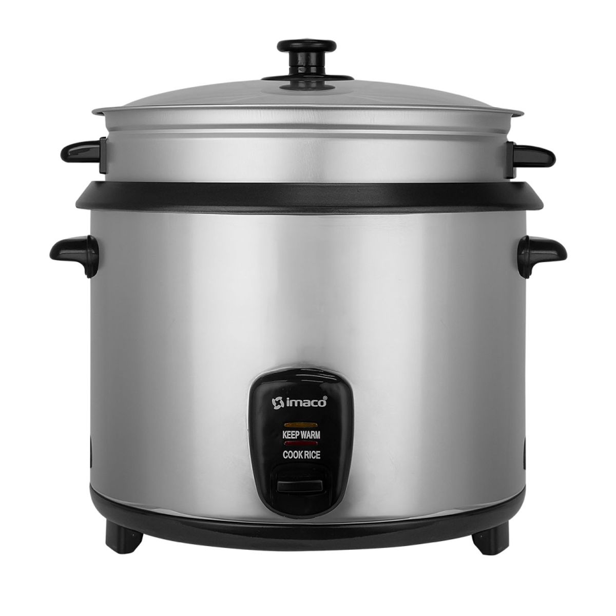 IMACO - Olla Arrocera Imaco IRC281 Metálica con Vaporera