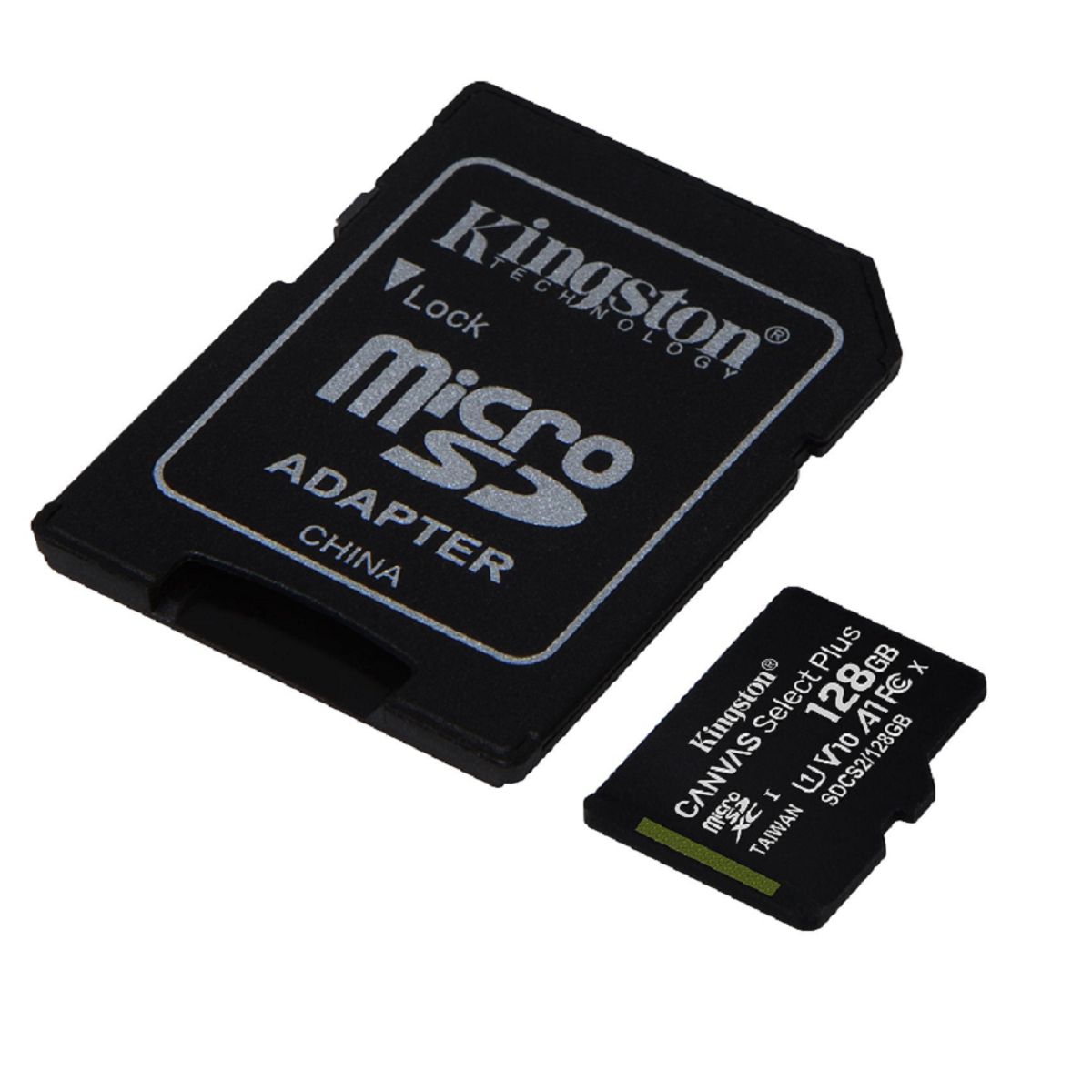 KINGSTON - Memoria Kingston micro SD class 10 SDCS2/128GB canvas