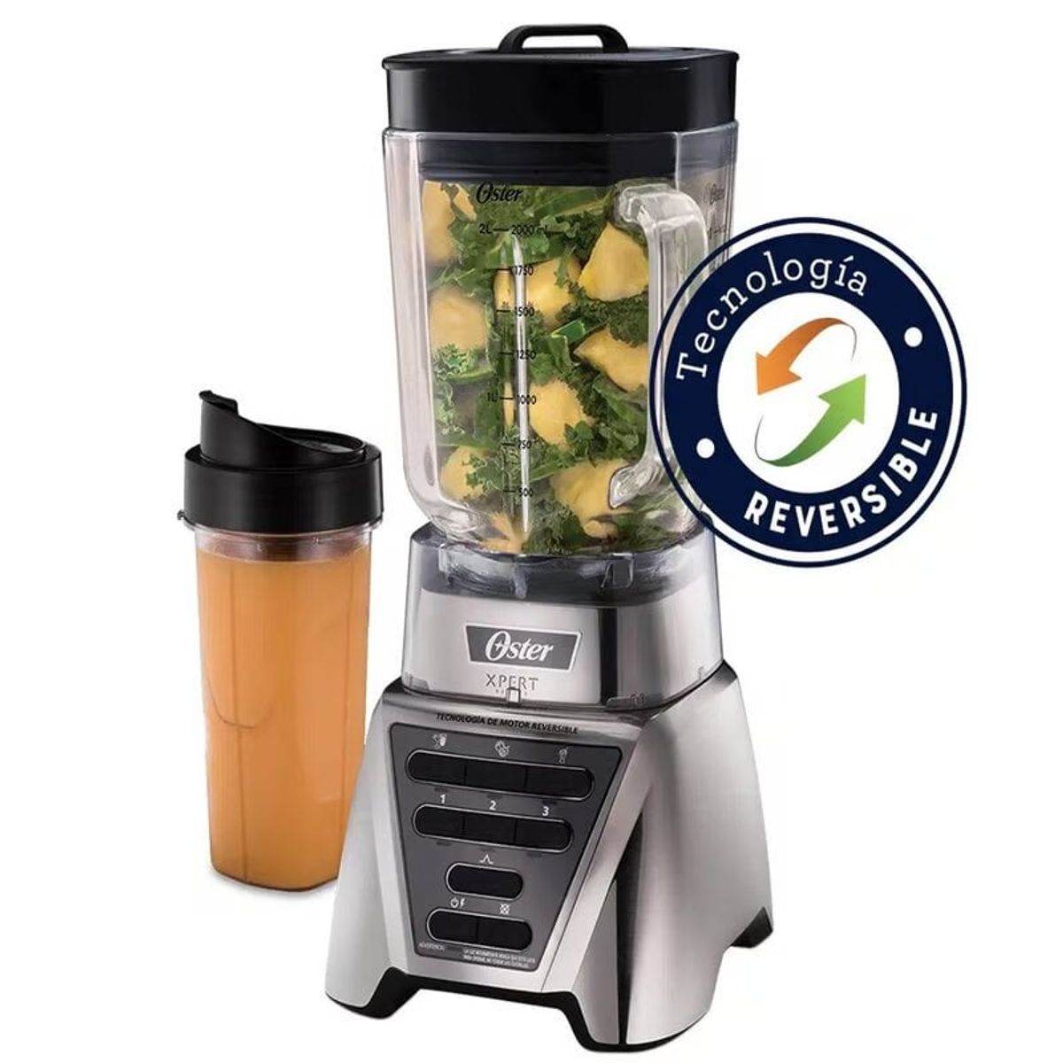 OSTER - Licuadora Oster Xpert Series 2L 1100W BLST3A-CPG Gris
