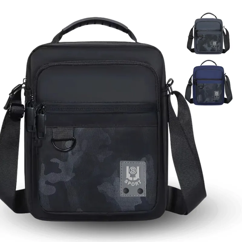 GENERICO - Morral Pechera Bandolera impermeable para hombre - Nylon