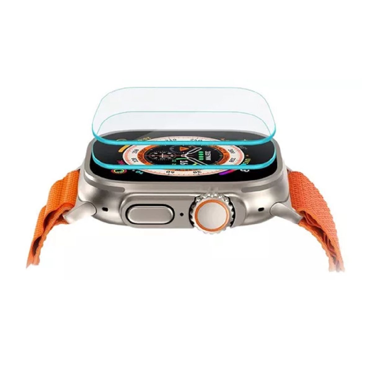 GENERICO - PROTECTOR DE PANTALLA DE VIDRIO  PARA APPLEWATCH 49MM