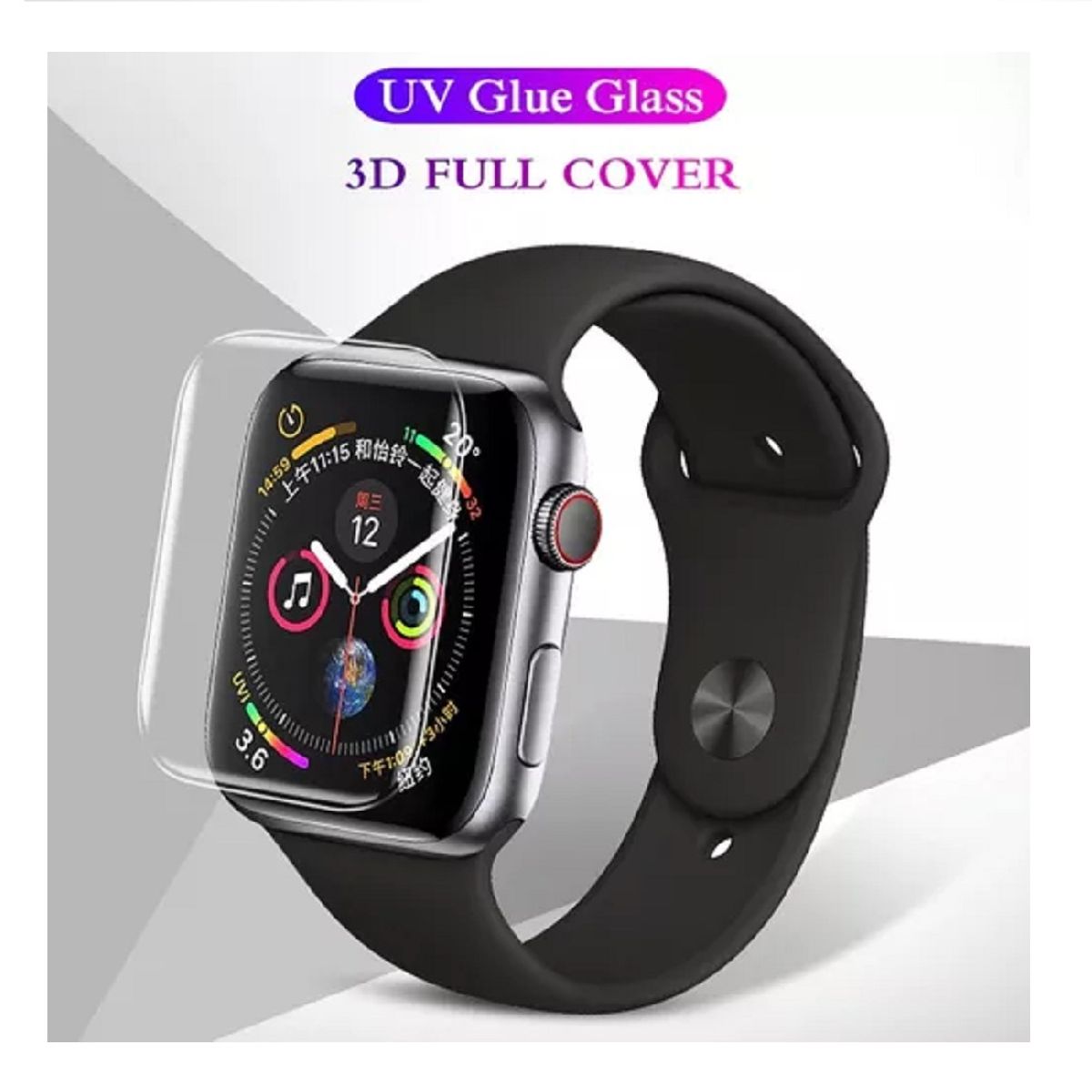 GENERICO - PROTECTOR DE PANTALLA DE VIDRIO  PARA APPLEWATCH 42MM