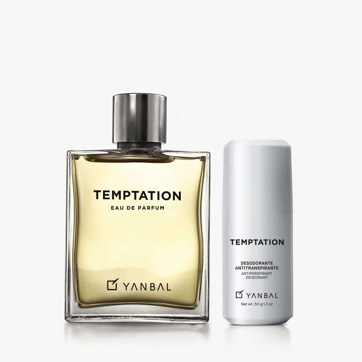 YANBAL - Set Temptation Hombre Perfume + Desodorante