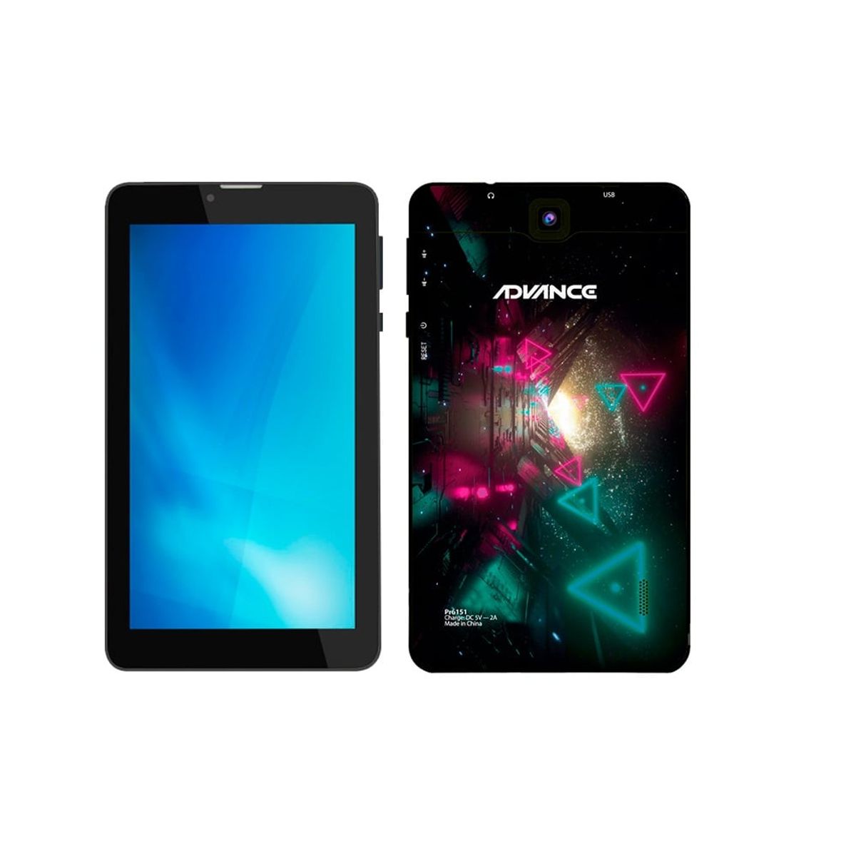 ADVANCE - Tablet 3G Advance Prime PR6152 7 Pulgadas Android 11 Go DualSIM 16GB RAM 1GB disenio 3
