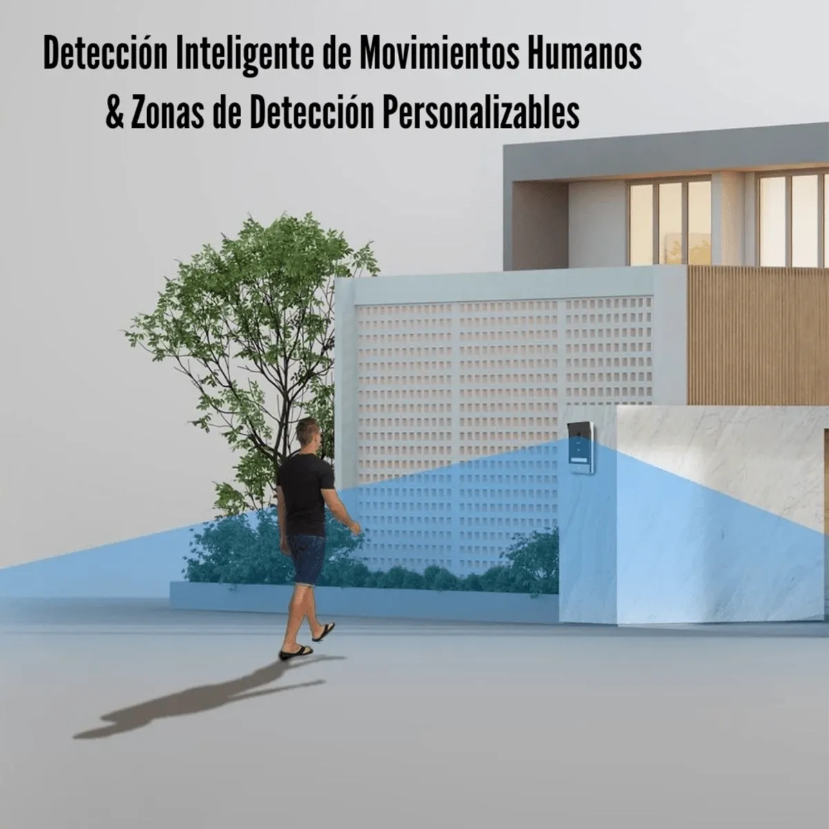 EZVIZ - Videoportero doméstico inteligente Ezviz HP7 2K Negro