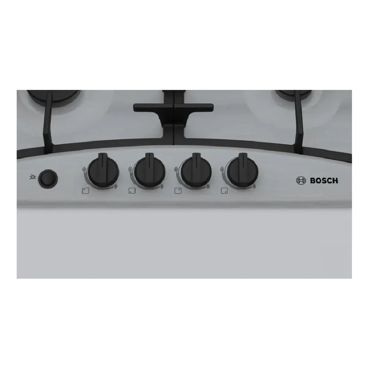 BOSCH - Cocina Bosch PGP6G5A90L Empotrable a Gas 60 cm 4 Quemadores Acero Inox