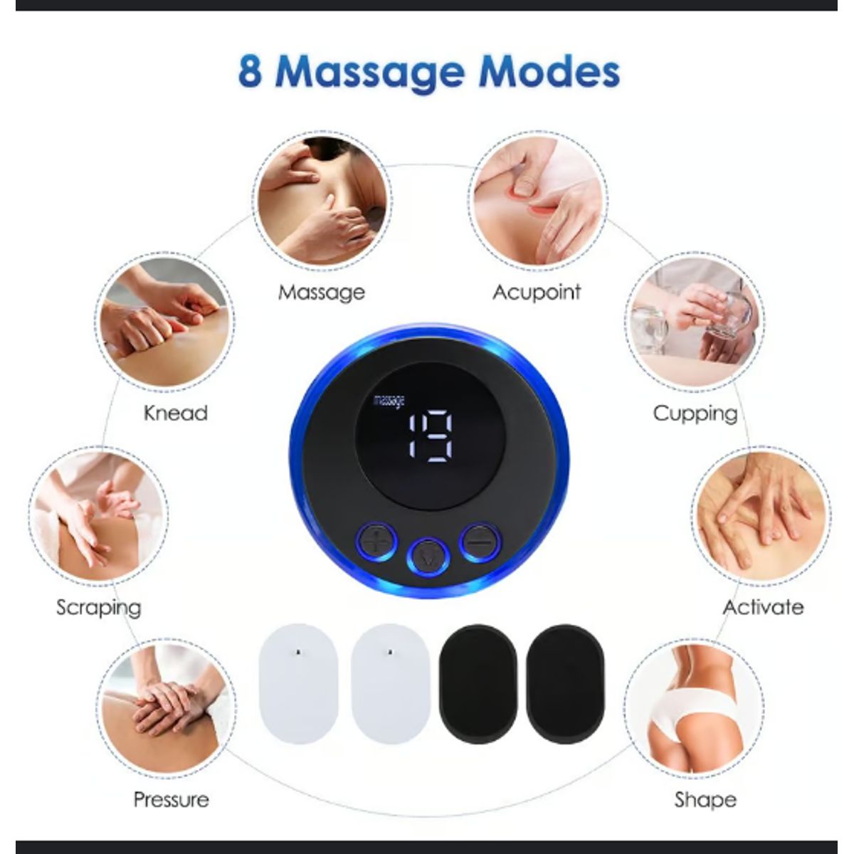 GENERICO - Masajeador De Cuello Vibrador