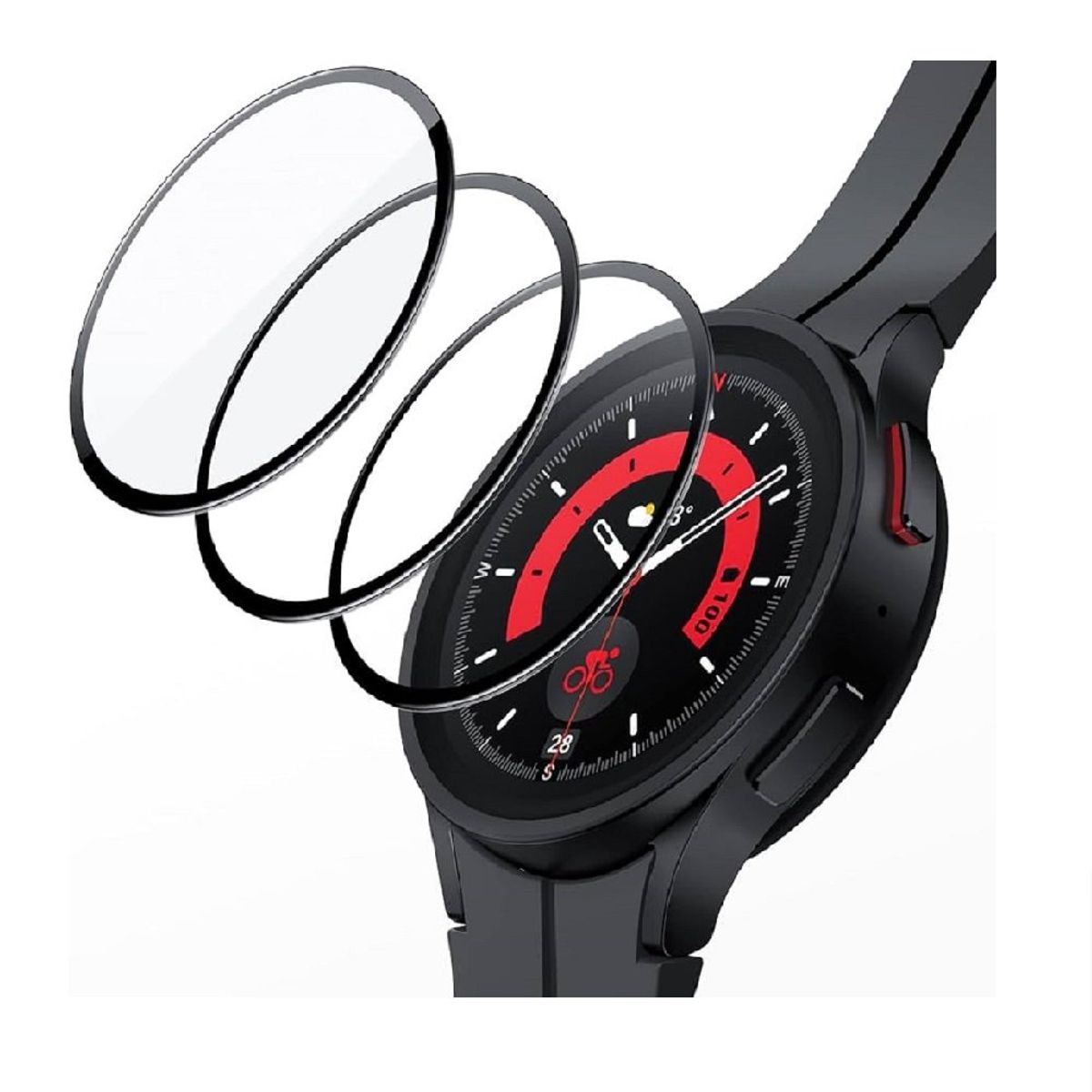 GENERICO - PROTECTOR DE PANTALLA PARA SAMSUNG WATCH 5 PRO 45MM