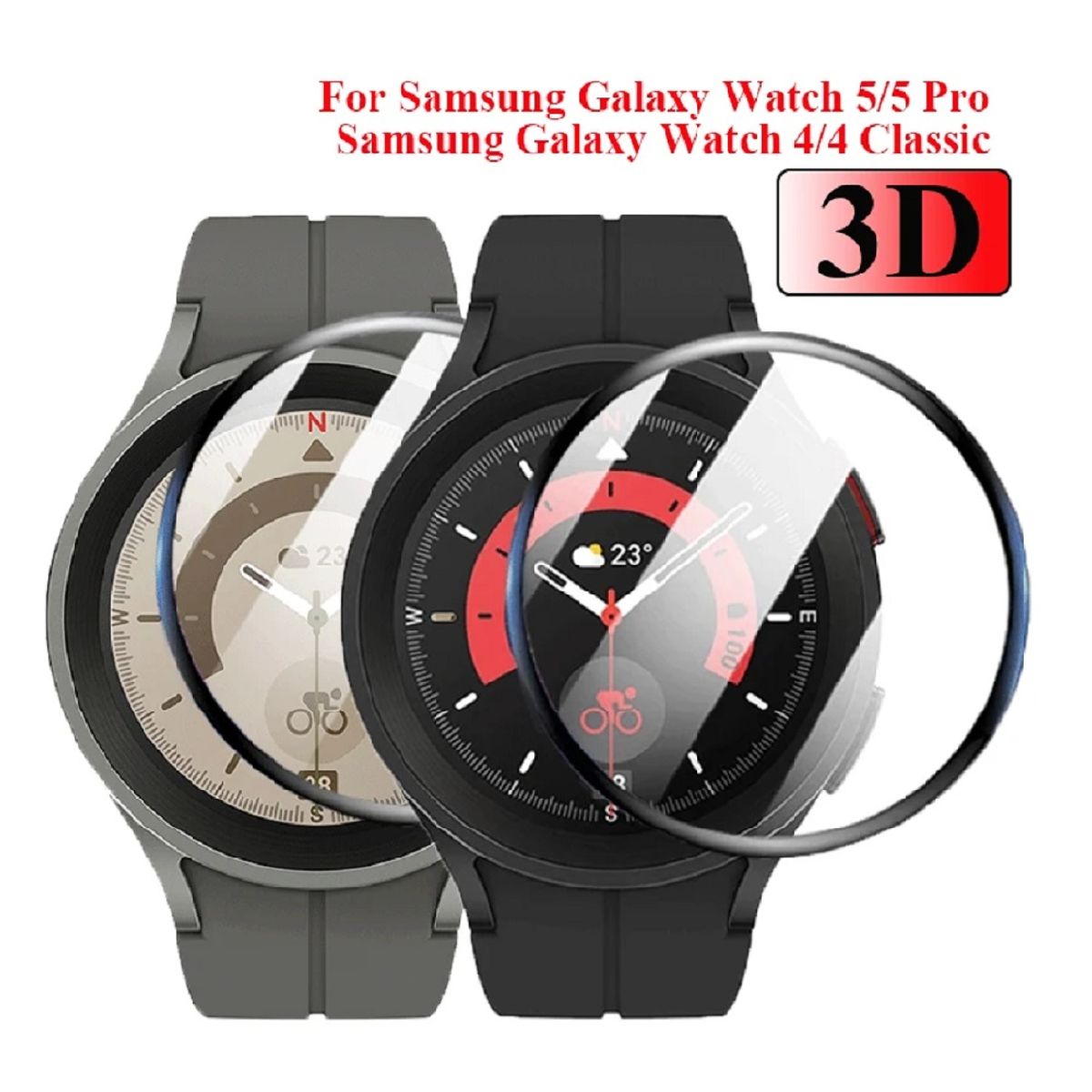 GENERICO - PROTECTOR DE PANTALLA PARA SAMSUNG WATCH 5 PRO 45MM
