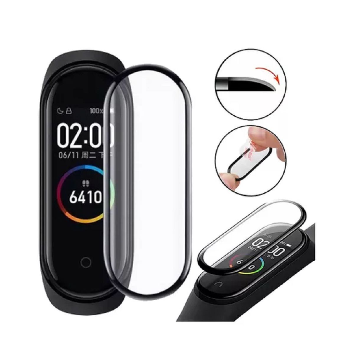 GENERICO - PROTECTOR DE PANTALLA PARA XIAOMI MI BAND 5