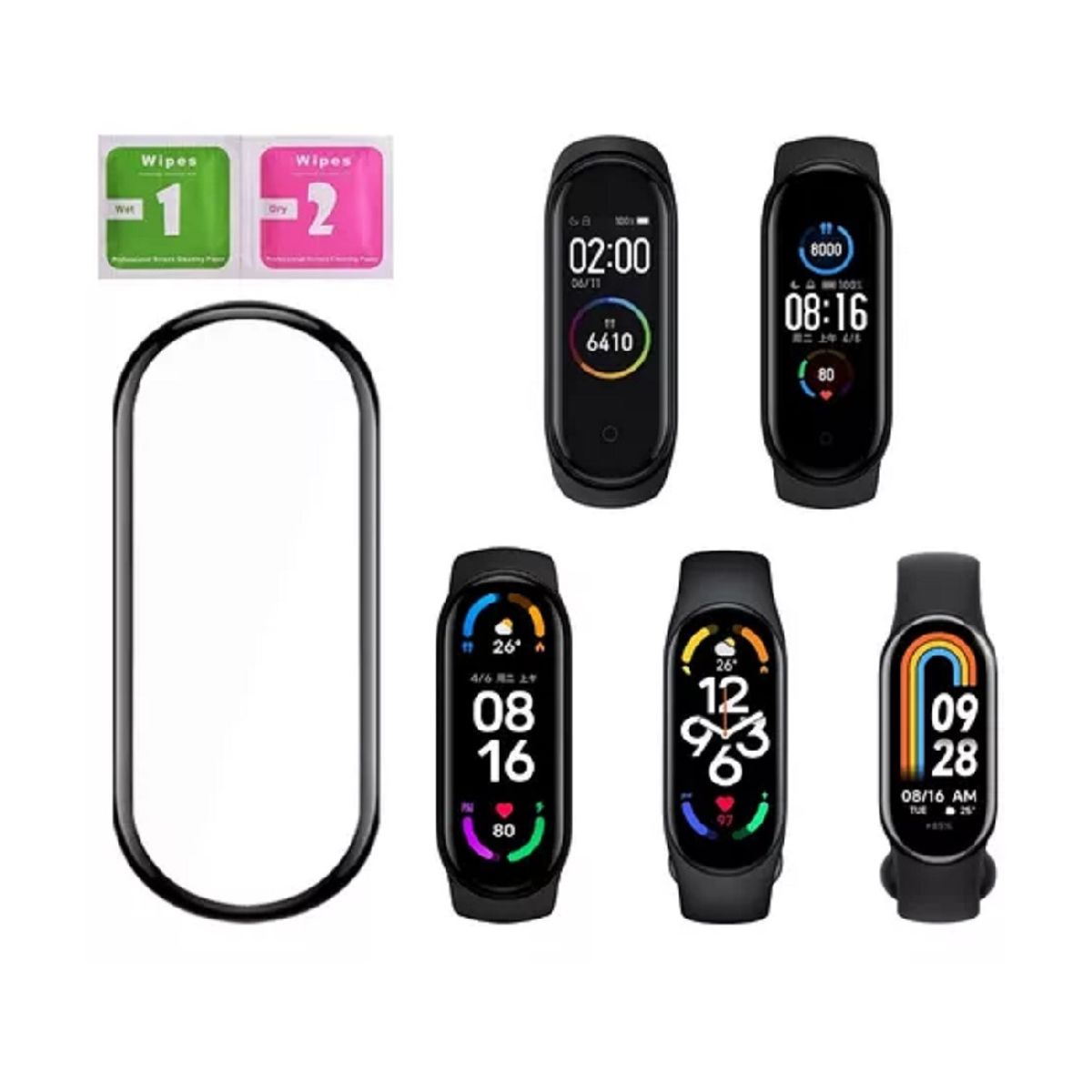 GENERICO - PROTECTOR DE PANTALLA PARA XIAOMI MI BAND 5