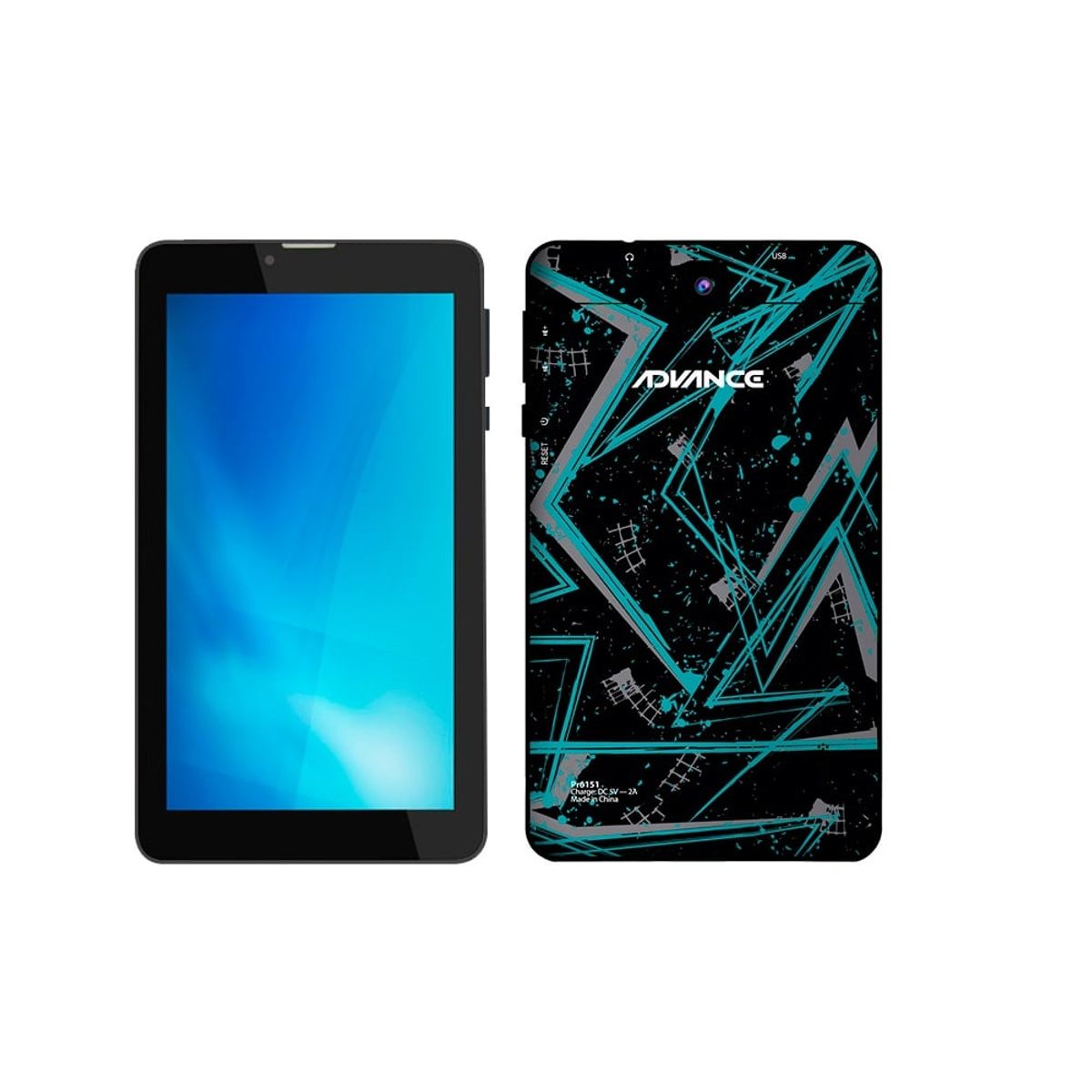 ADVANCE - Tablet 3G Advance Prime PR6152 7 Pulgadas Android 11 Go DualSIM 16GB RAM 1GB disenio 2