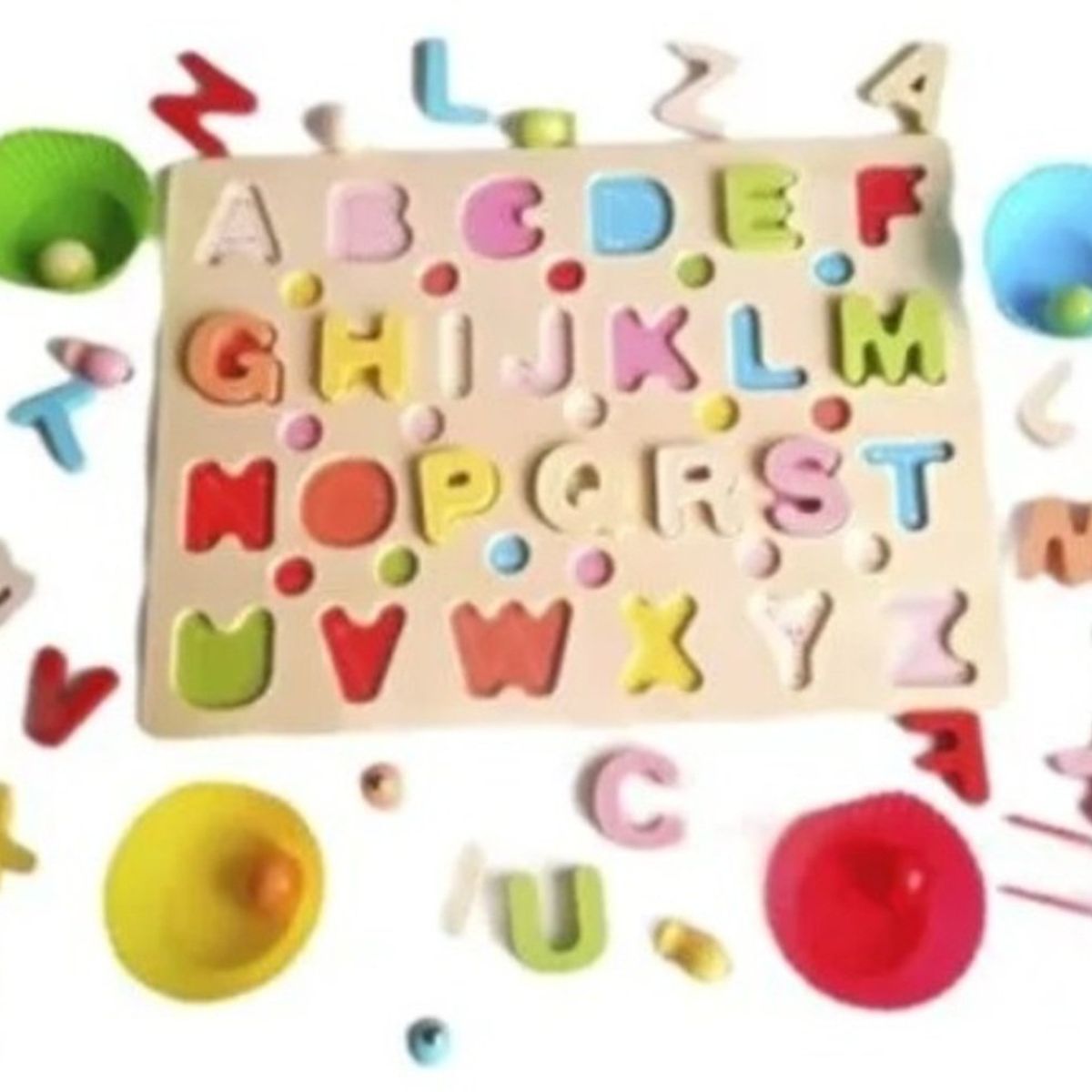 GENERICO - Juego Didático Pesca Digital Multifuncional Letras