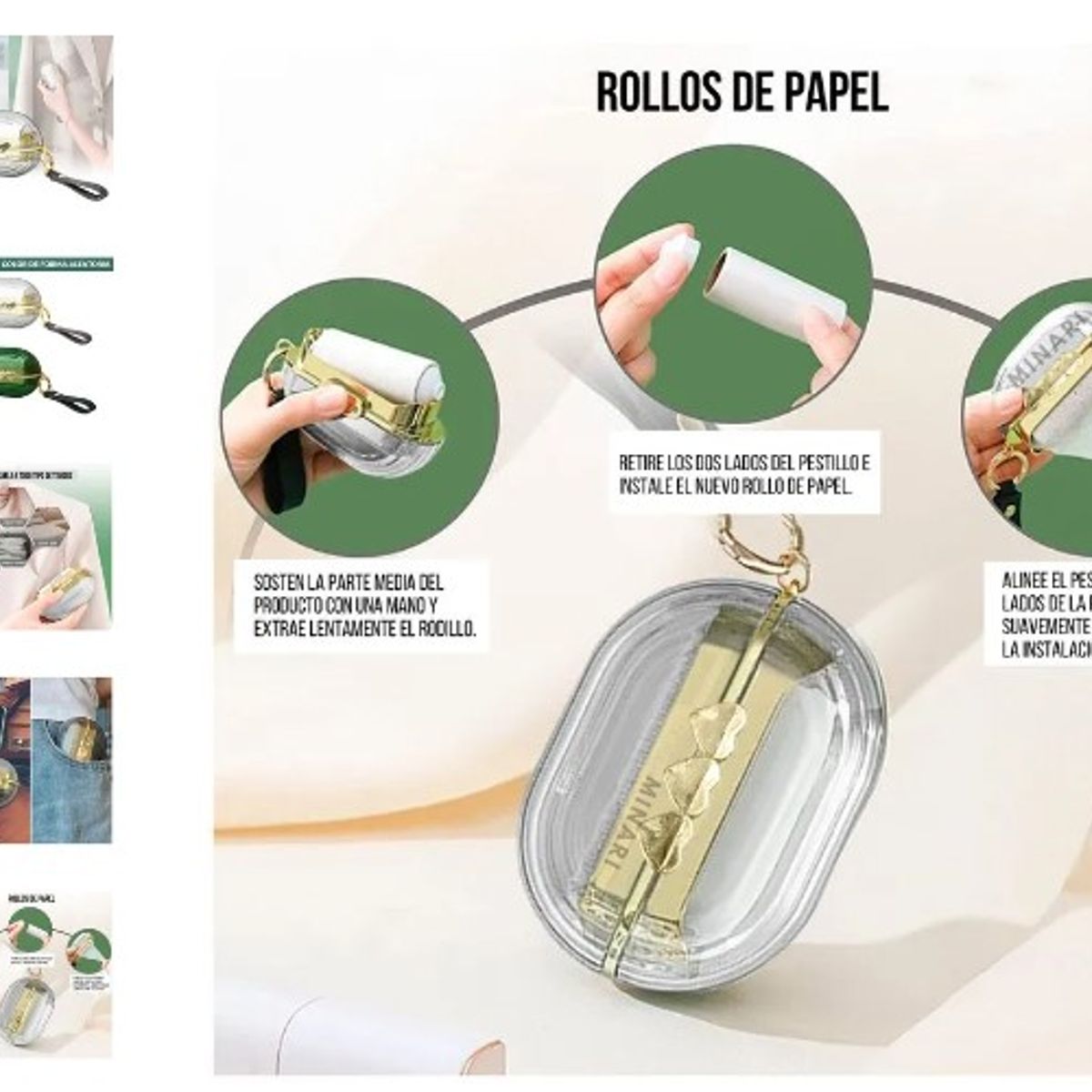 GENERICO - Rodillo Quita Pelusa Portátil Elegante