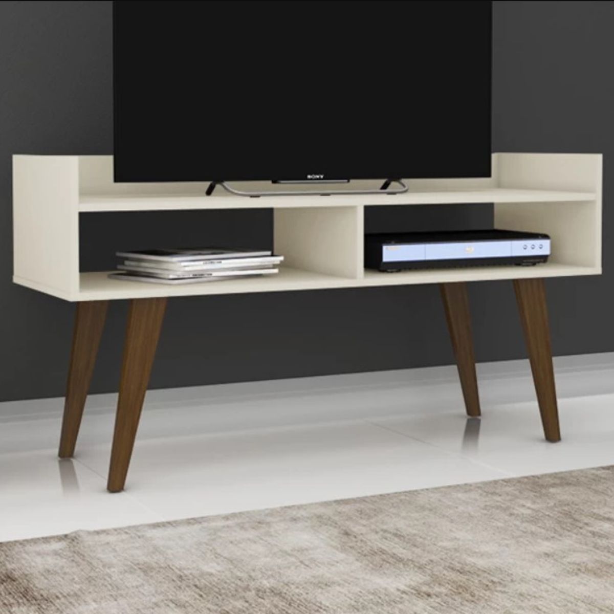 GENERICO - Mesa Tv Martina Blanco Decoban Hogar