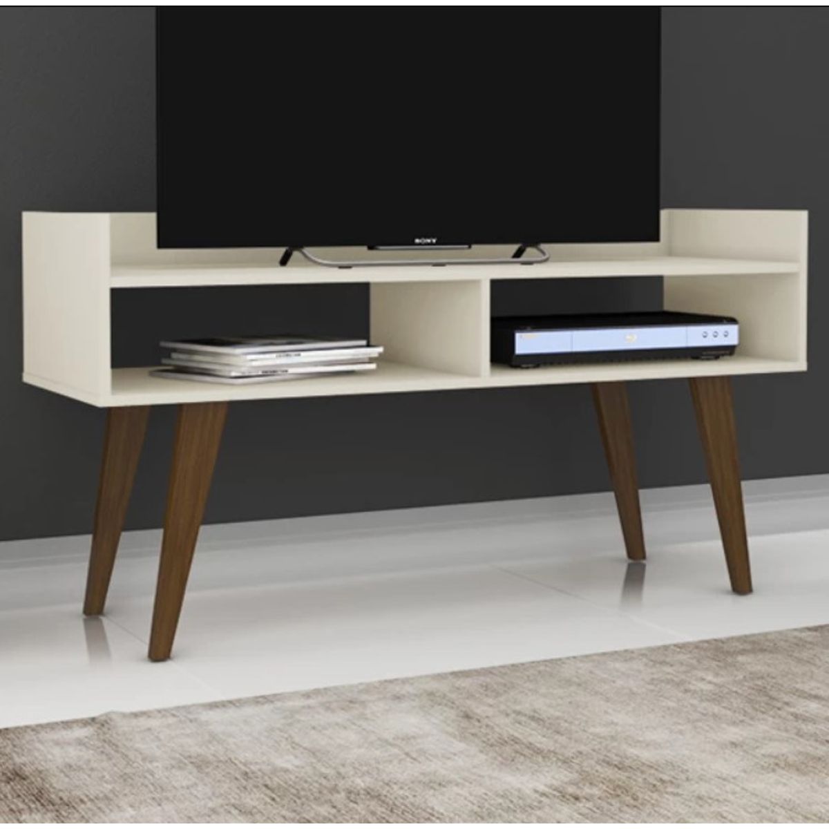 GENERICO - Mesa Tv Martina Blanco Decoban Hogar