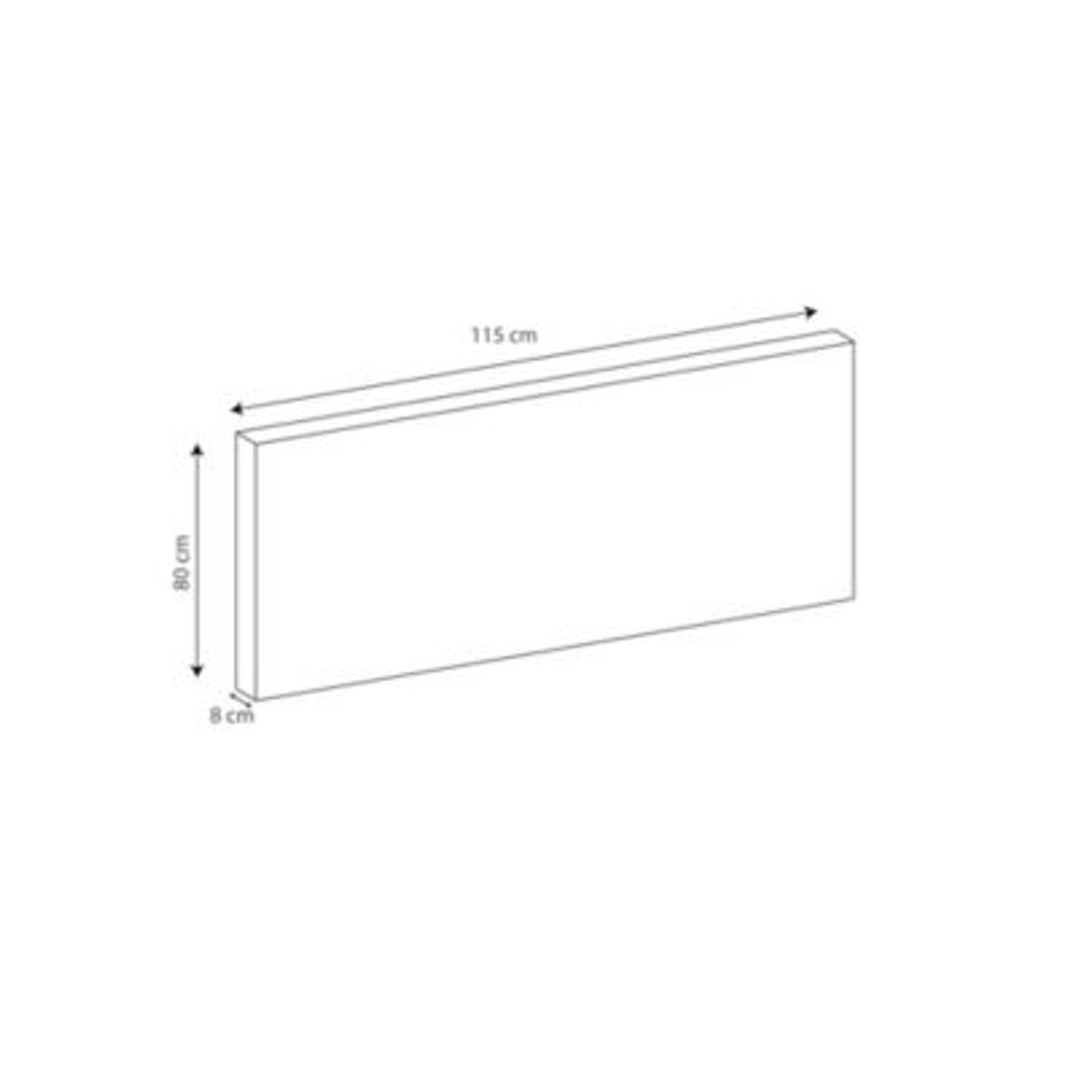 BARAKA HOME - Cabecera Manarola Aerea 1.5 Plz - Beige Oscuro