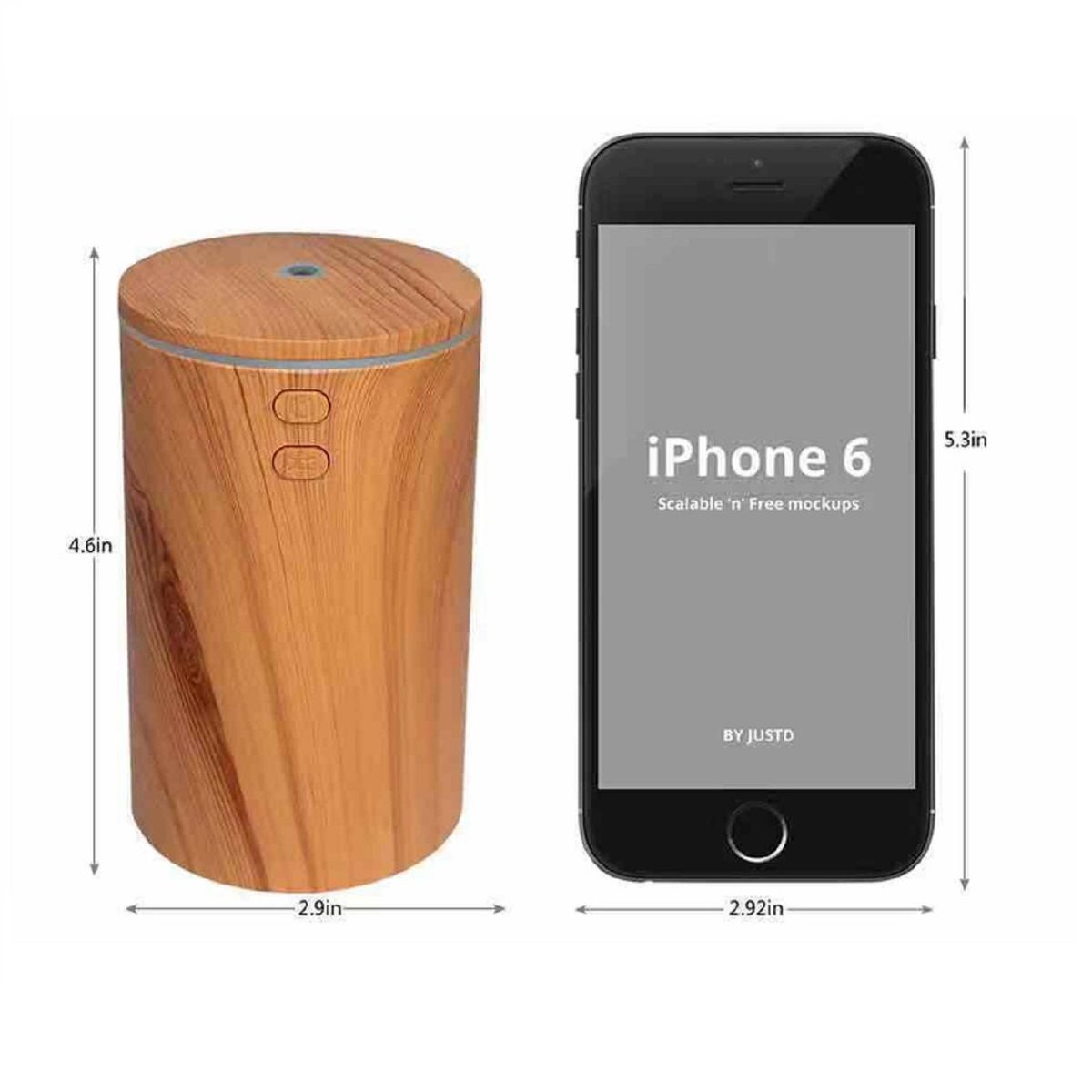 BIOLINE - Humidificador-Difusor De Aroma Ultrasonico Eco Z3