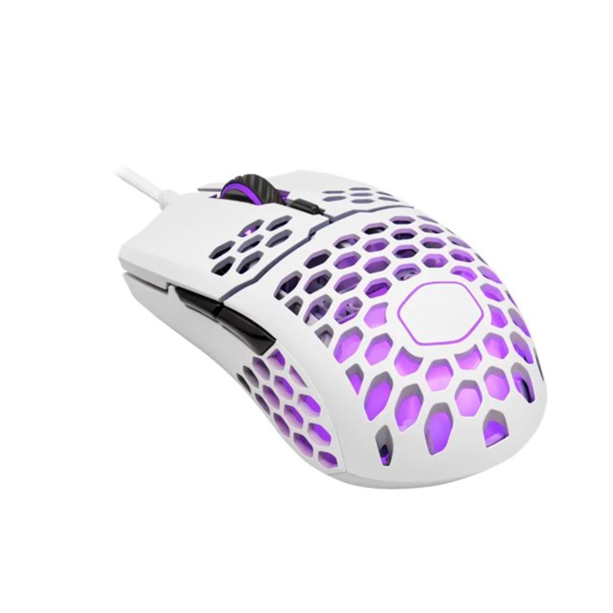 COOLER MASTER - MOUSE GAMING COOLER MASTER MM711, USB, BLANCO P/N: MM-711-WWOL1