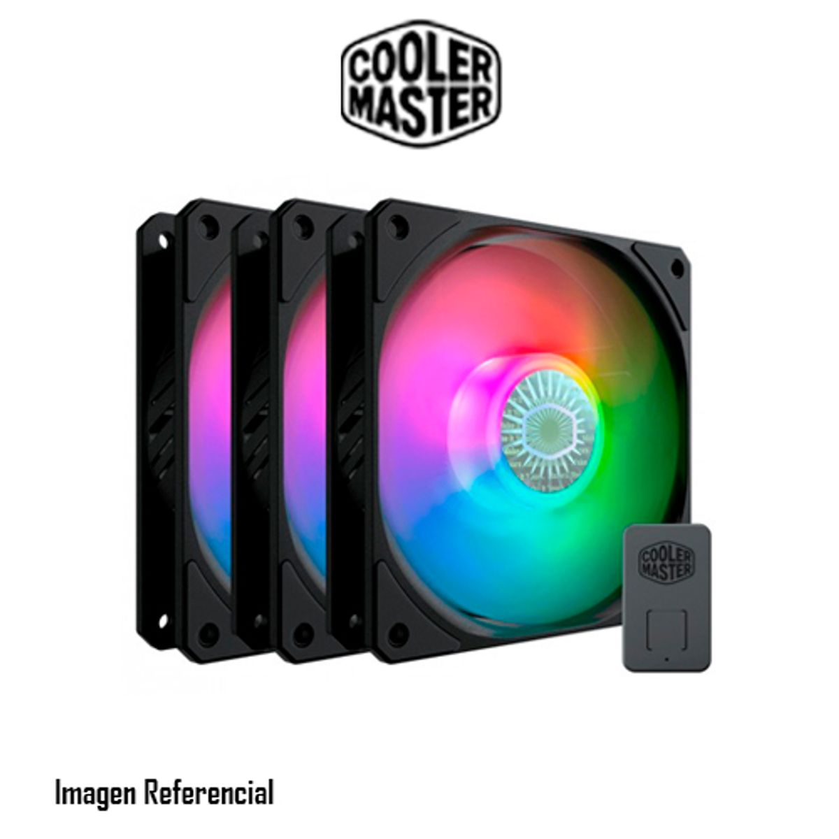 COOLER MASTER - CASE FAN COOLER MASTER SICKLEFLOW 120 ARGB 3 IN 1 MFX-B2DN-183PA-R1