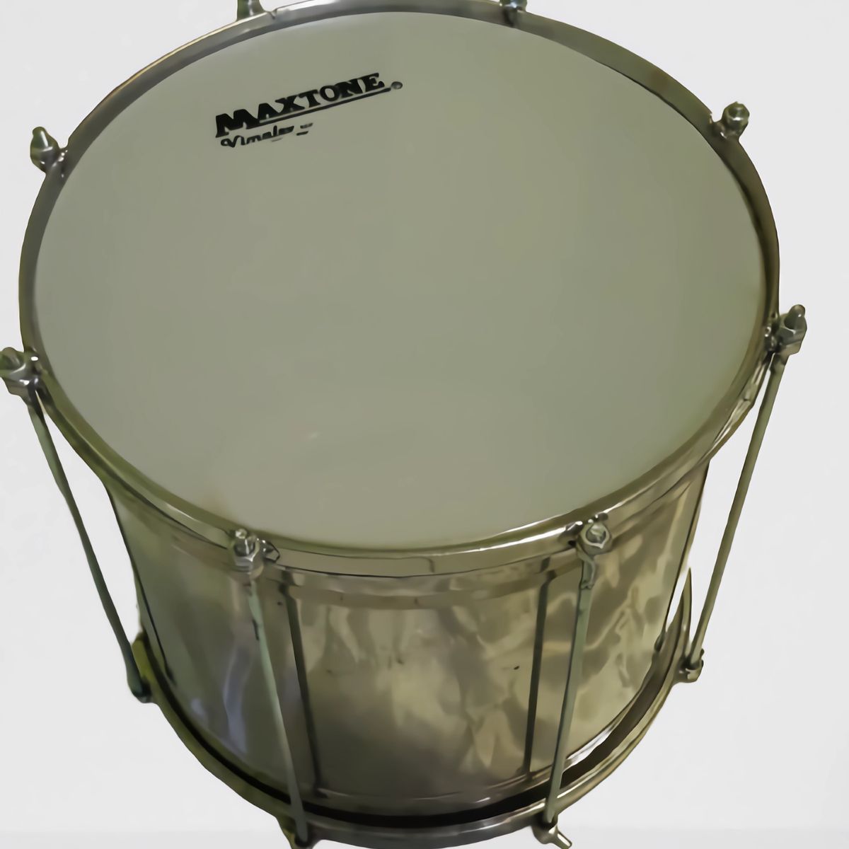 MAXTONE - Repique Metal 12" Diámetro Aros Acero de 8 templadores