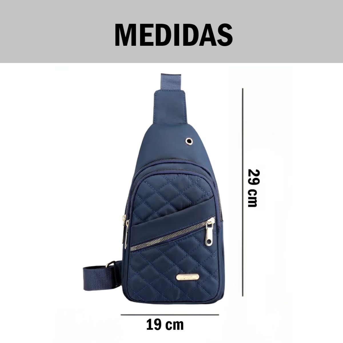 GENERICO - Morral cruzado riñonera para Damas