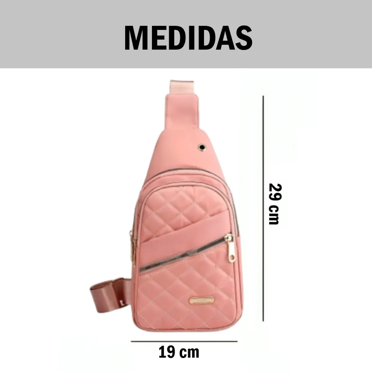 GENERICO - Morral cruzado riñonera para Damas