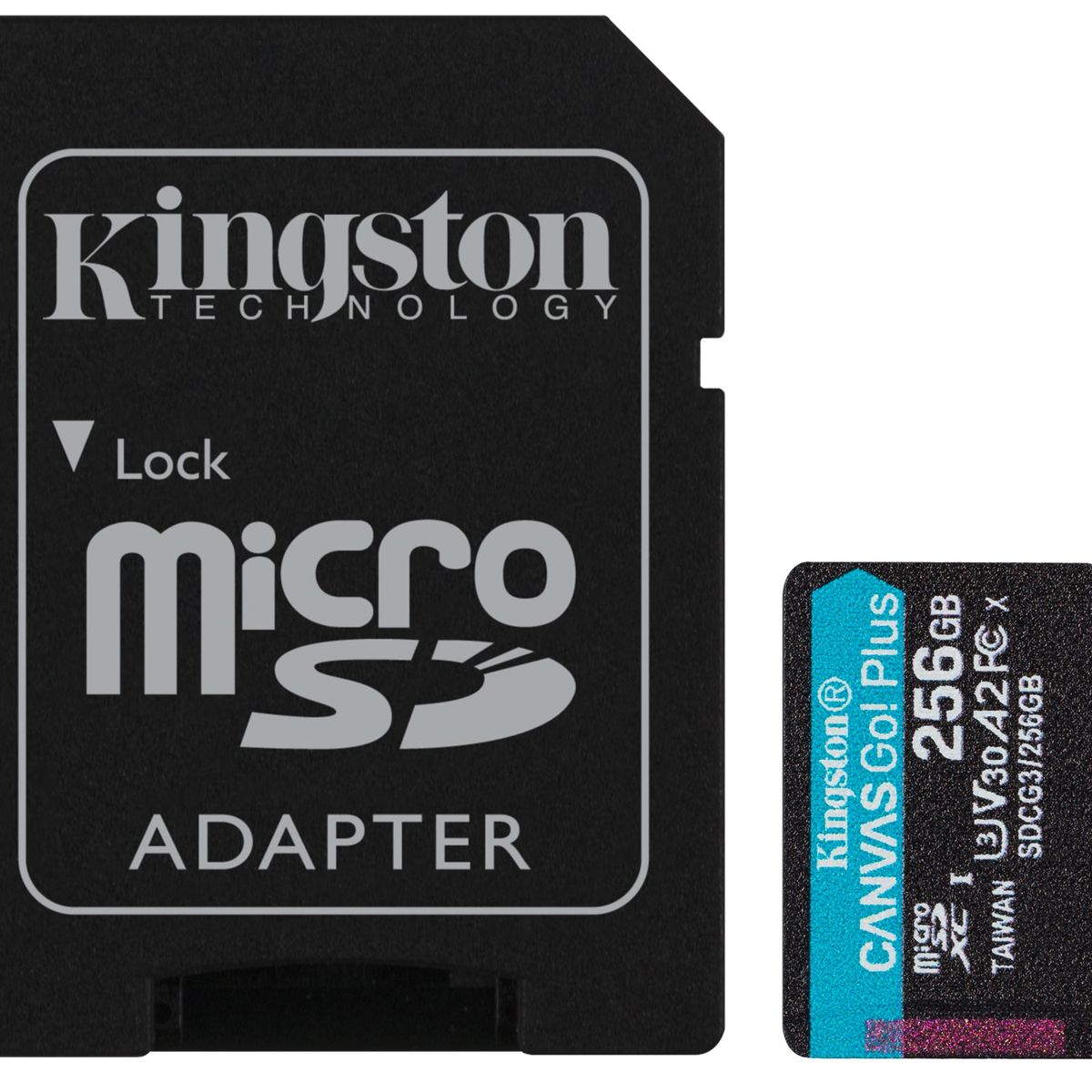 KINGSTON - Memoria Micro SD Kingston Canvas Go Plus 256GB -NUEVO MODELO