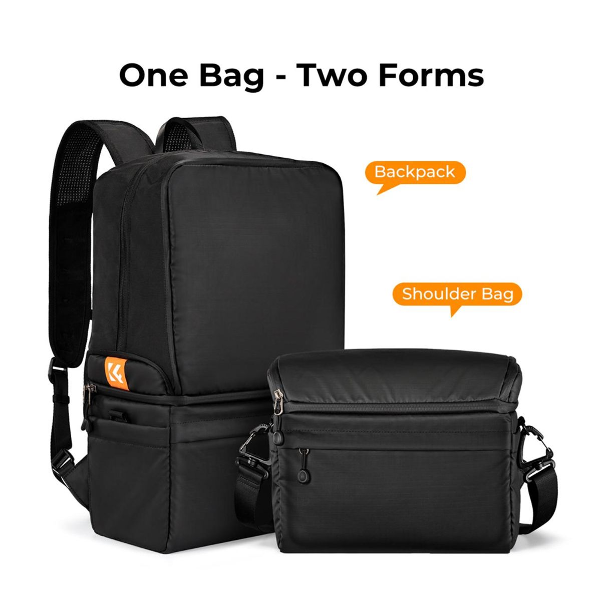 K&F CONCEPT - Mochila  K&F Concept  KF13.129 (Convertible En Maletin)