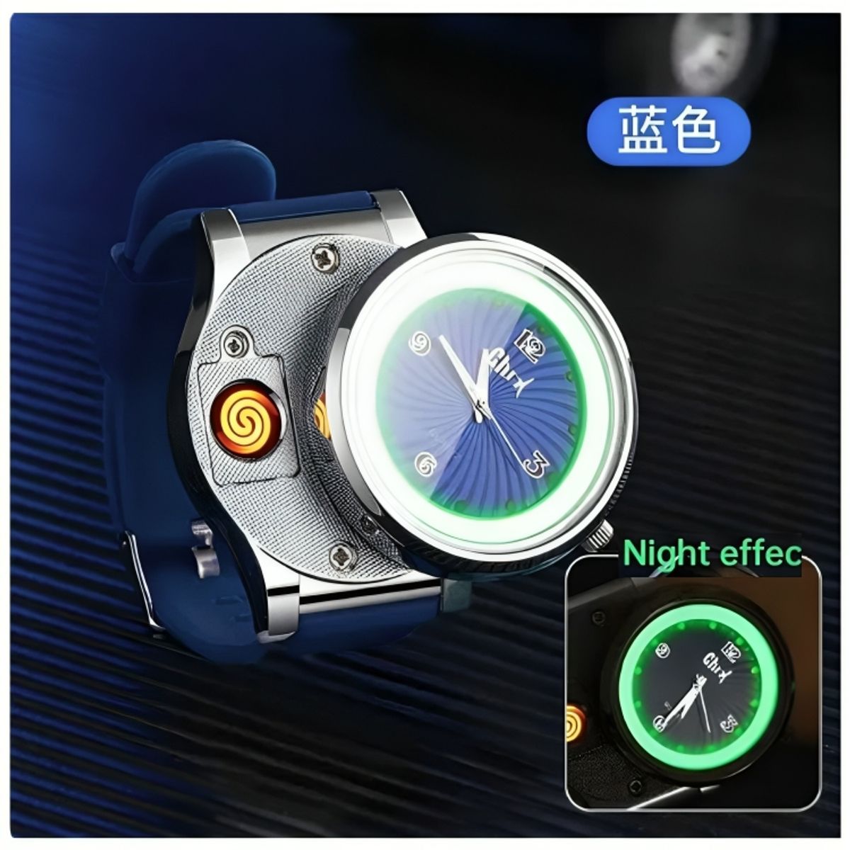 GENERICO - Reloj con Encendedor Electrónico Recargable