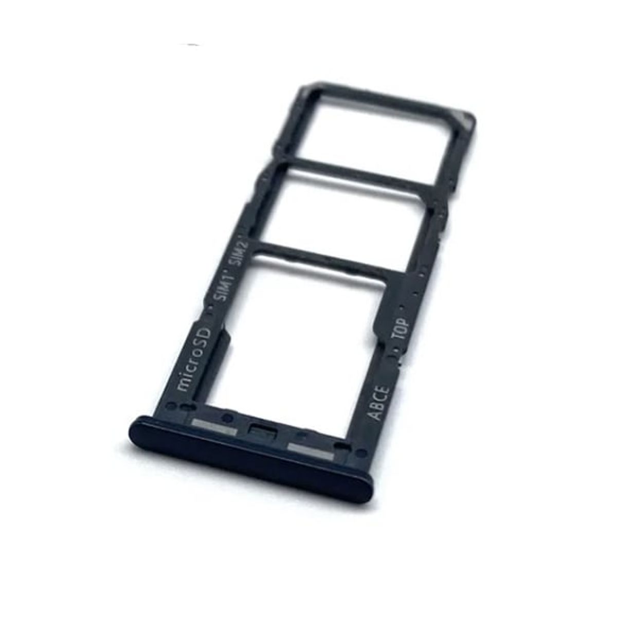 GENERICO - Repuesto Bandeja Sim Samsung A12 Color NEGRO