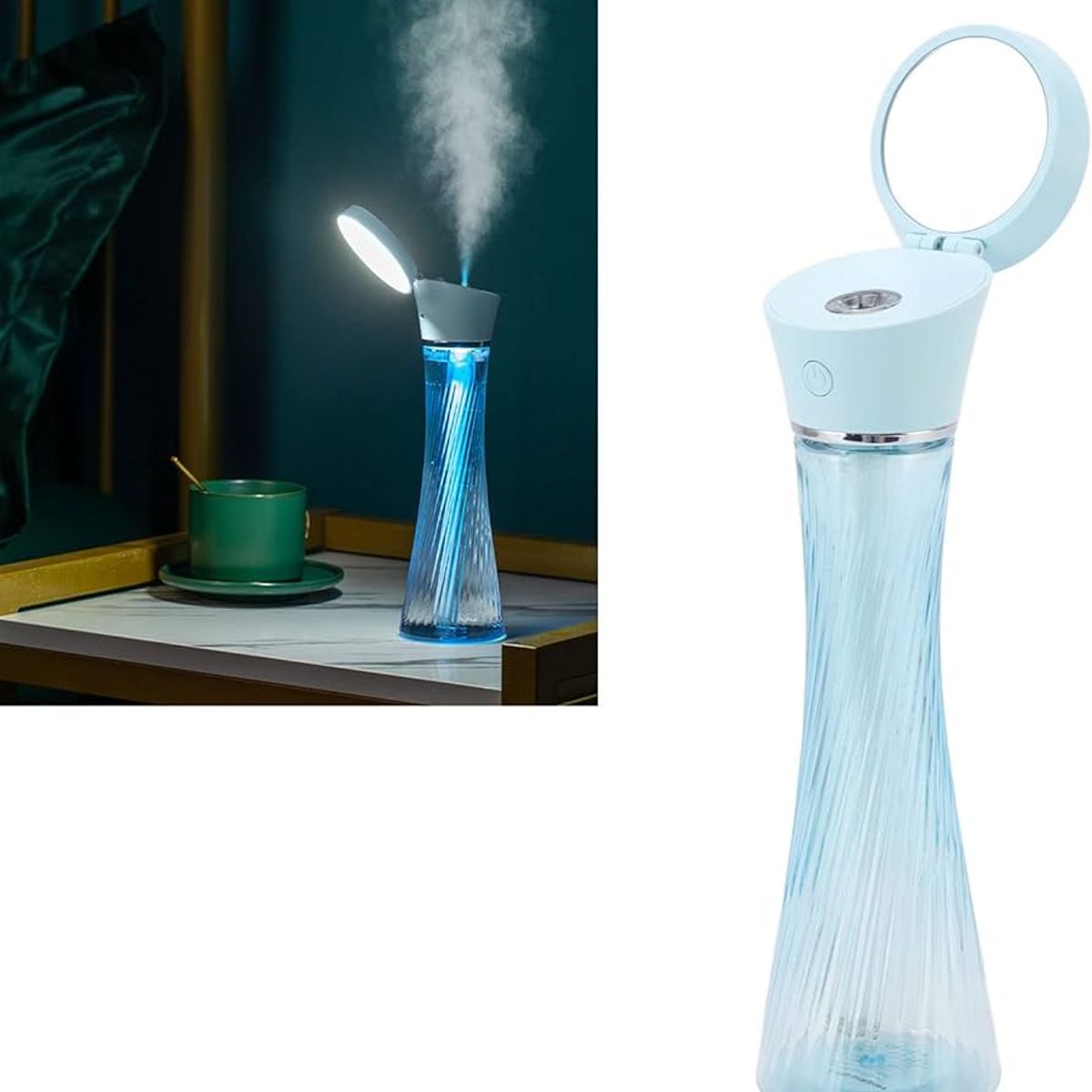 GENERICO - Humidificador de aire portátil USB ultrasónico para auto