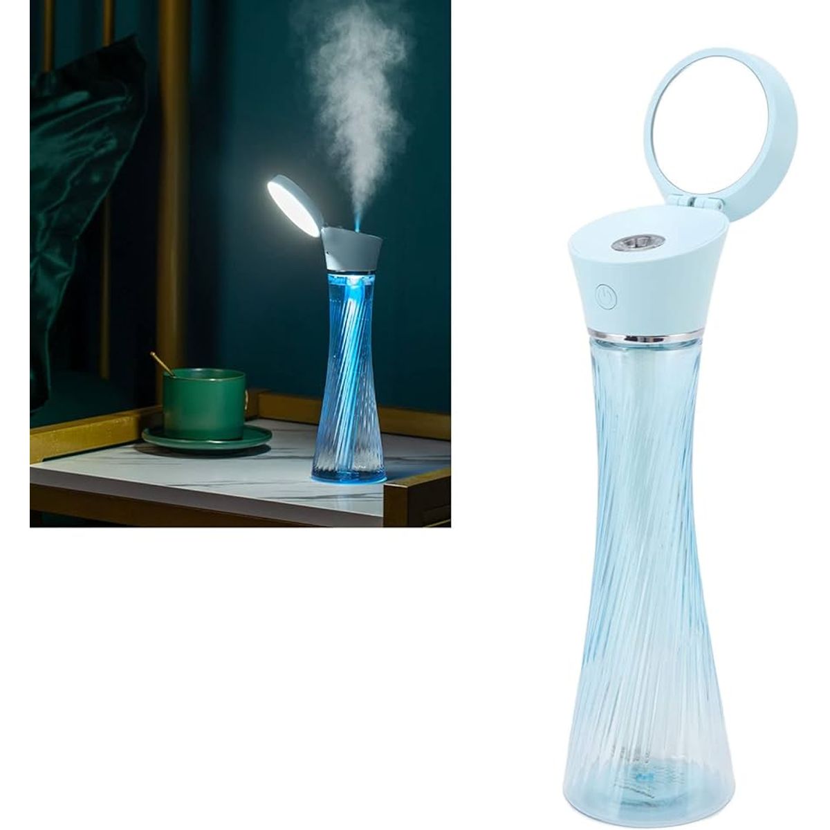 GENERICO - Humidificador de aire portátil USB ultrasónico para auto