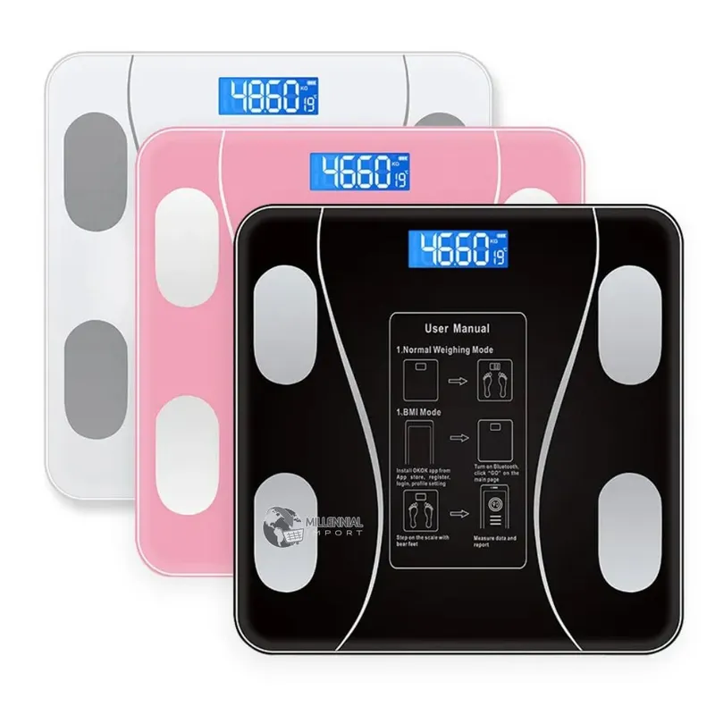GENERICO - Balanza Digital Smart Bluetooth Inteligente Peso Corporal