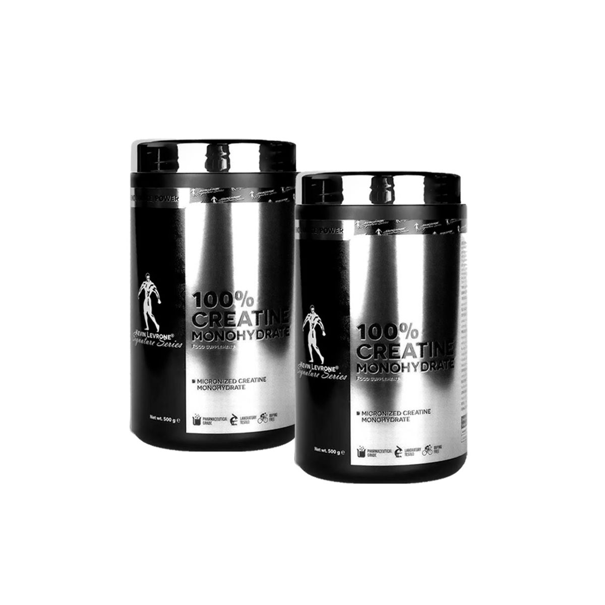 KEVIN LEVRONE - Pack 02 Creatina Monohidratada Kevin Levrone 500gr