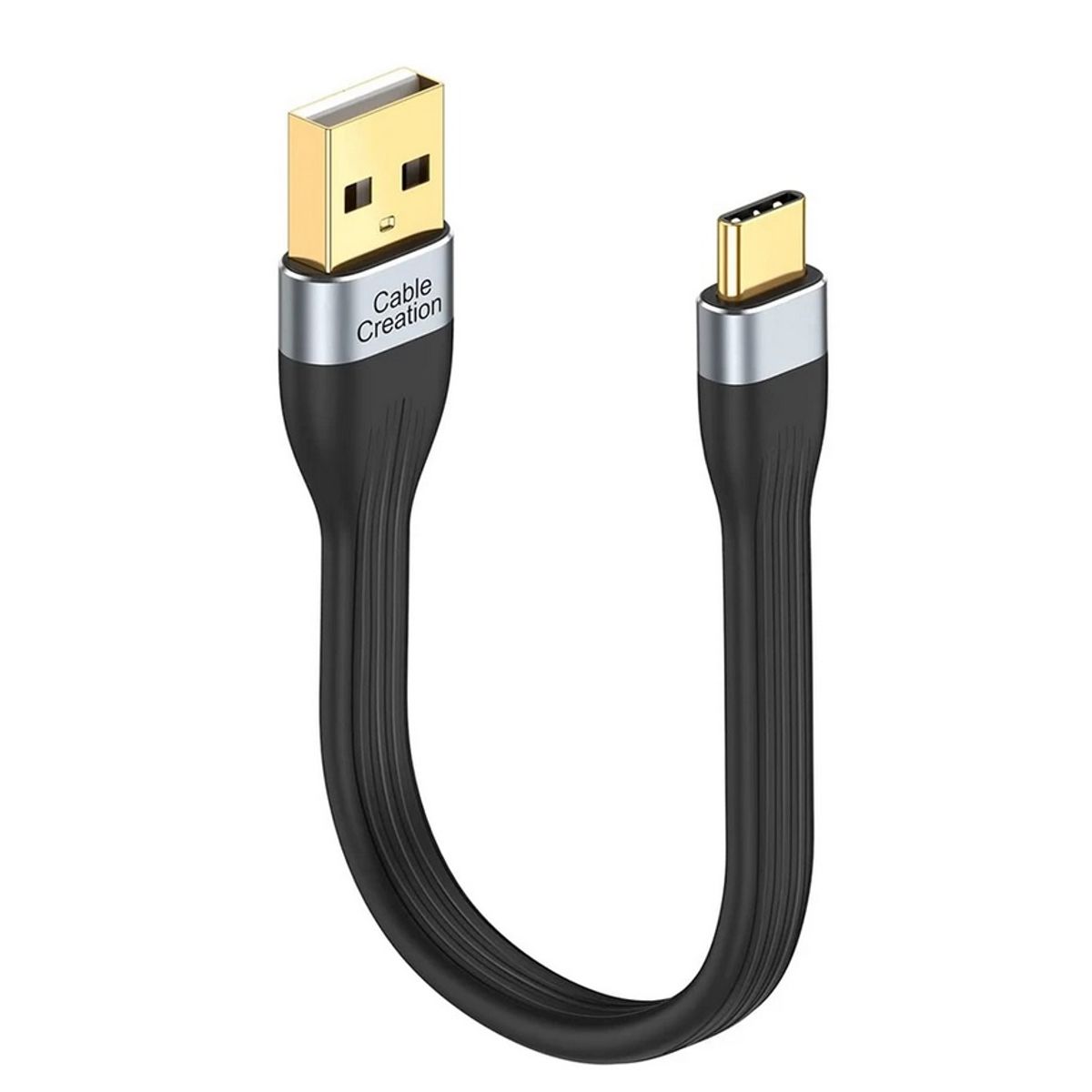 GENERICO - Cable Tipo C -  USB Corto 10Gbps 100W - Carga Rapida y datos