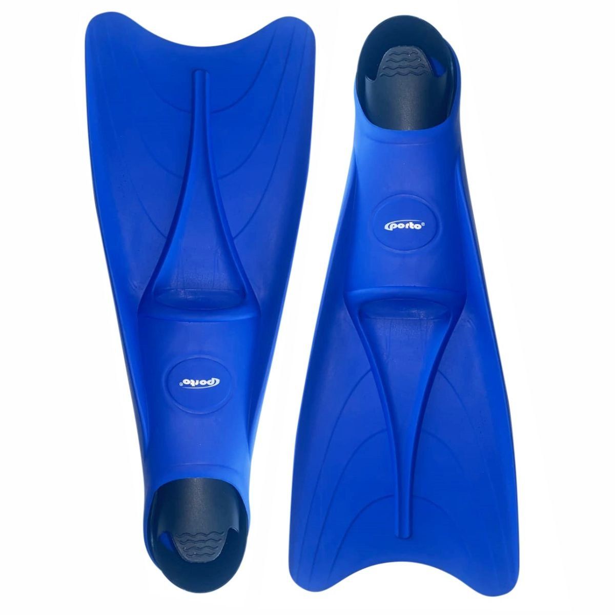 PORTO - Aletas Largas de Natación Porto Talla M Azul