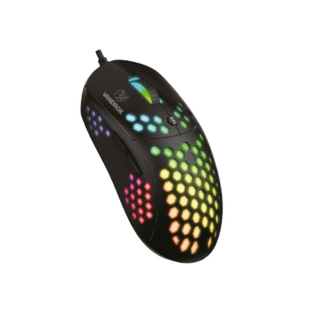 GENERICO - Mouse Hunter Gamer Vandrox 6400DPI RGB