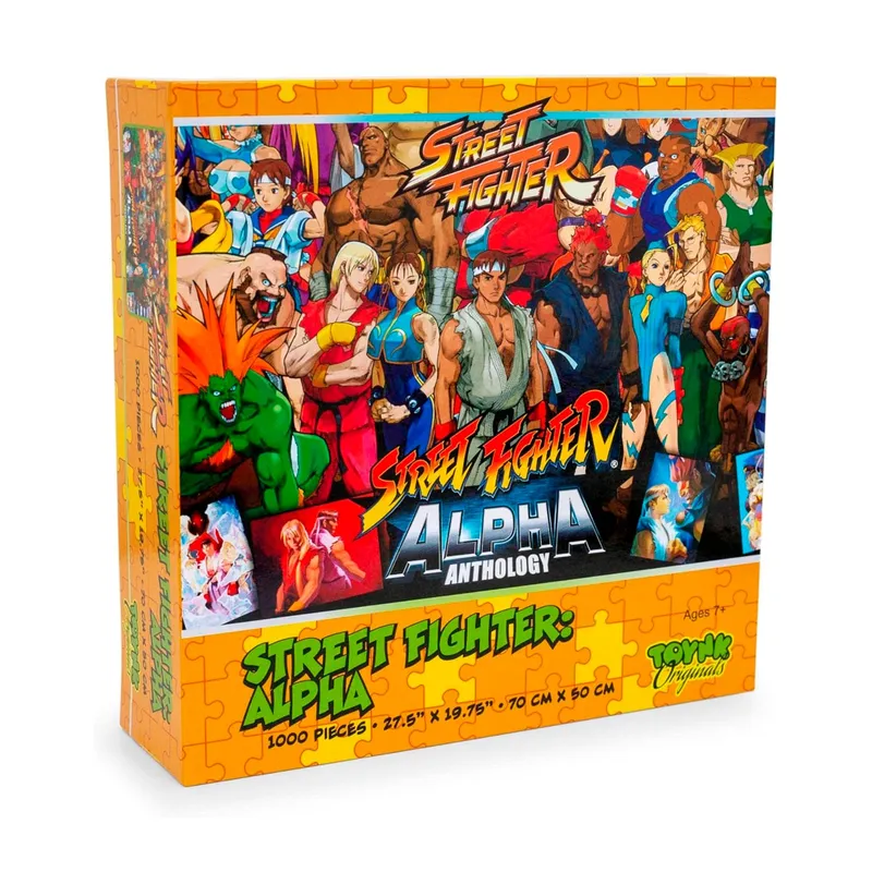 TOYNK - Rompecabeza Street Figther Alpha 1000 Piezas
