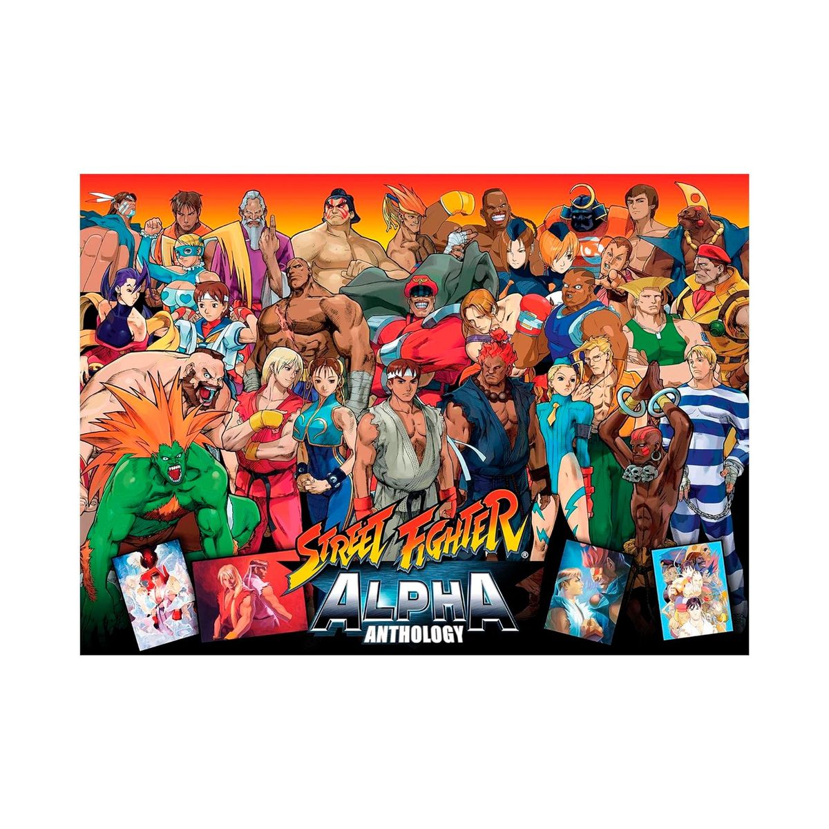 TOYNK - Rompecabeza Street Figther Alpha 1000 Piezas