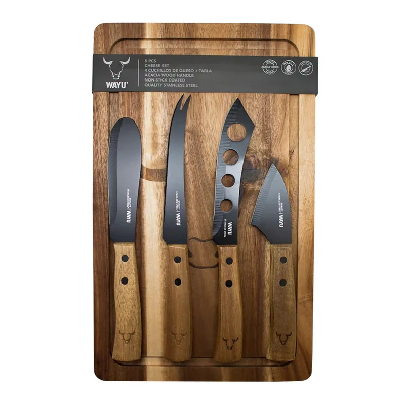 WAYU - Set tabla mas accesorios aperitivo wayu