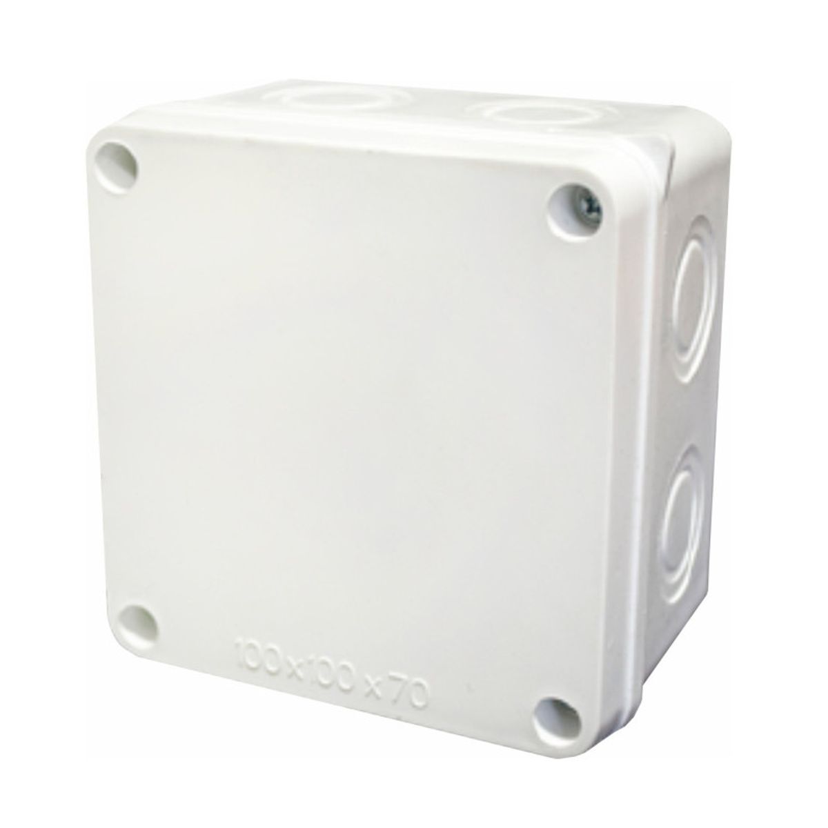 GENERICO - CAJA DE PASE ADOSABLE  100X100X70 PVC