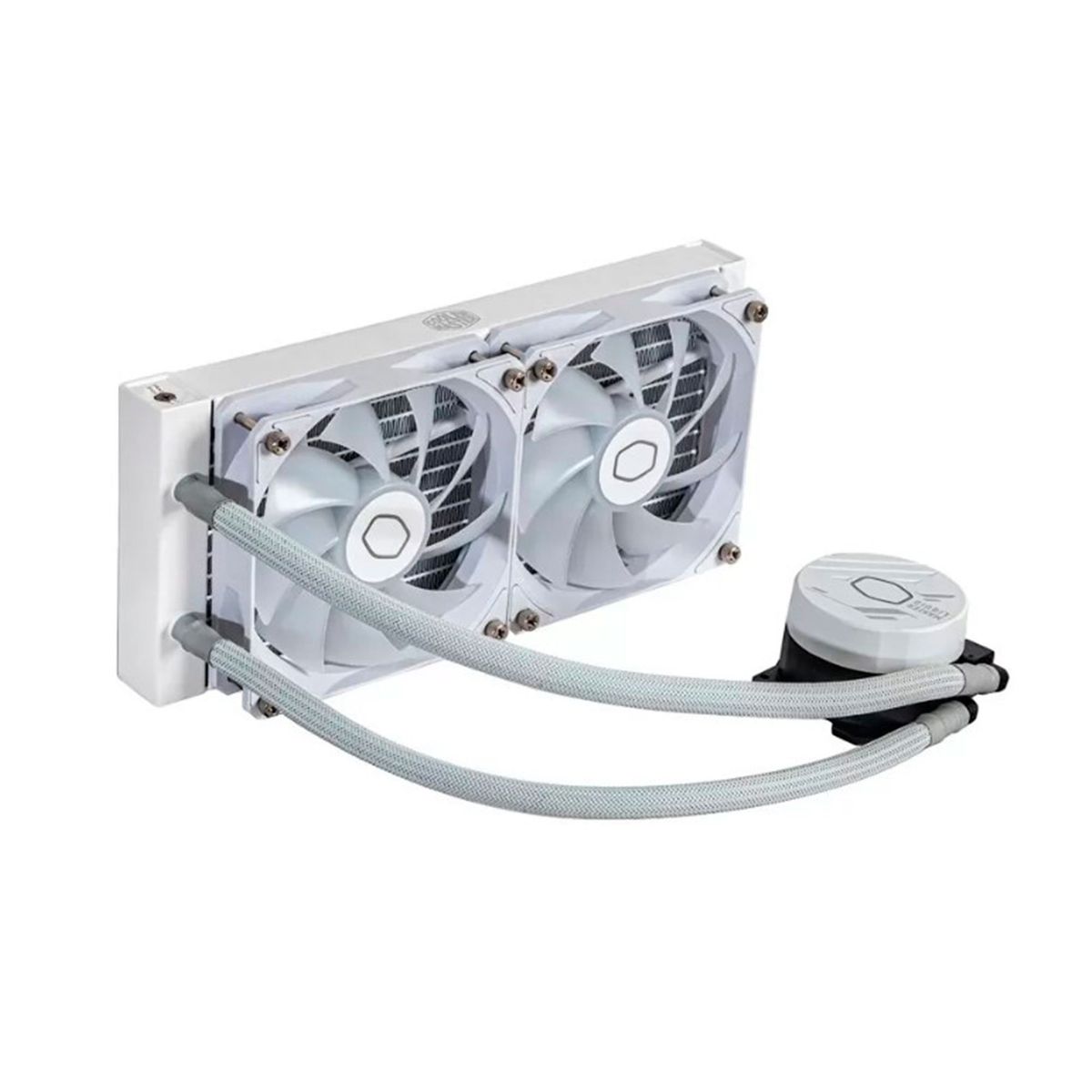 COOLER MASTER - COOLER MASTER MASTERLIQUID 240L CORE WHITE P/N: MLW-D24M-A18PZ-RW