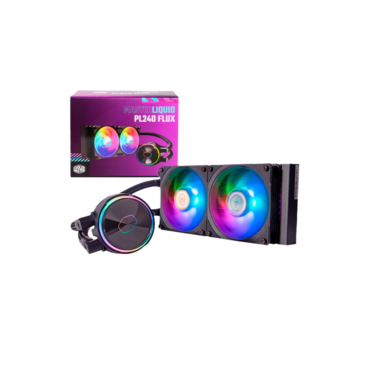 COOLER MASTER - REFRIGERACION LIQUIDA COOLER MASTER PL240 FLUX P/N: MLY-D24M-A23PZ-R1