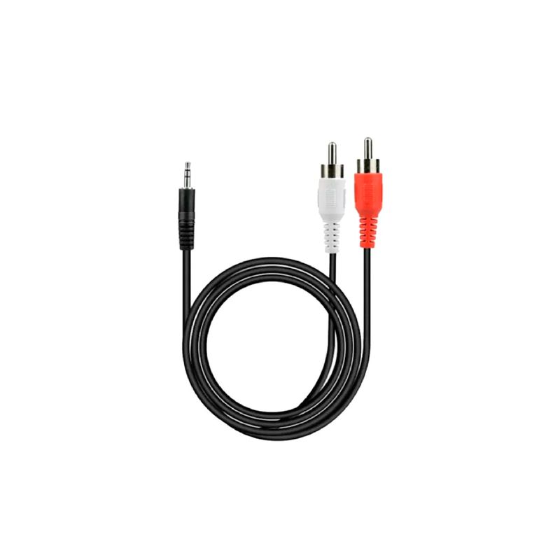 GENERICO - CABLE PLUG RCA MACHO A 1 PLUG 3.5MM SAMPLES CSS1215, 25 METROS